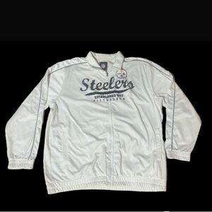 Men’s 3XL zip up Steelers windbreaker